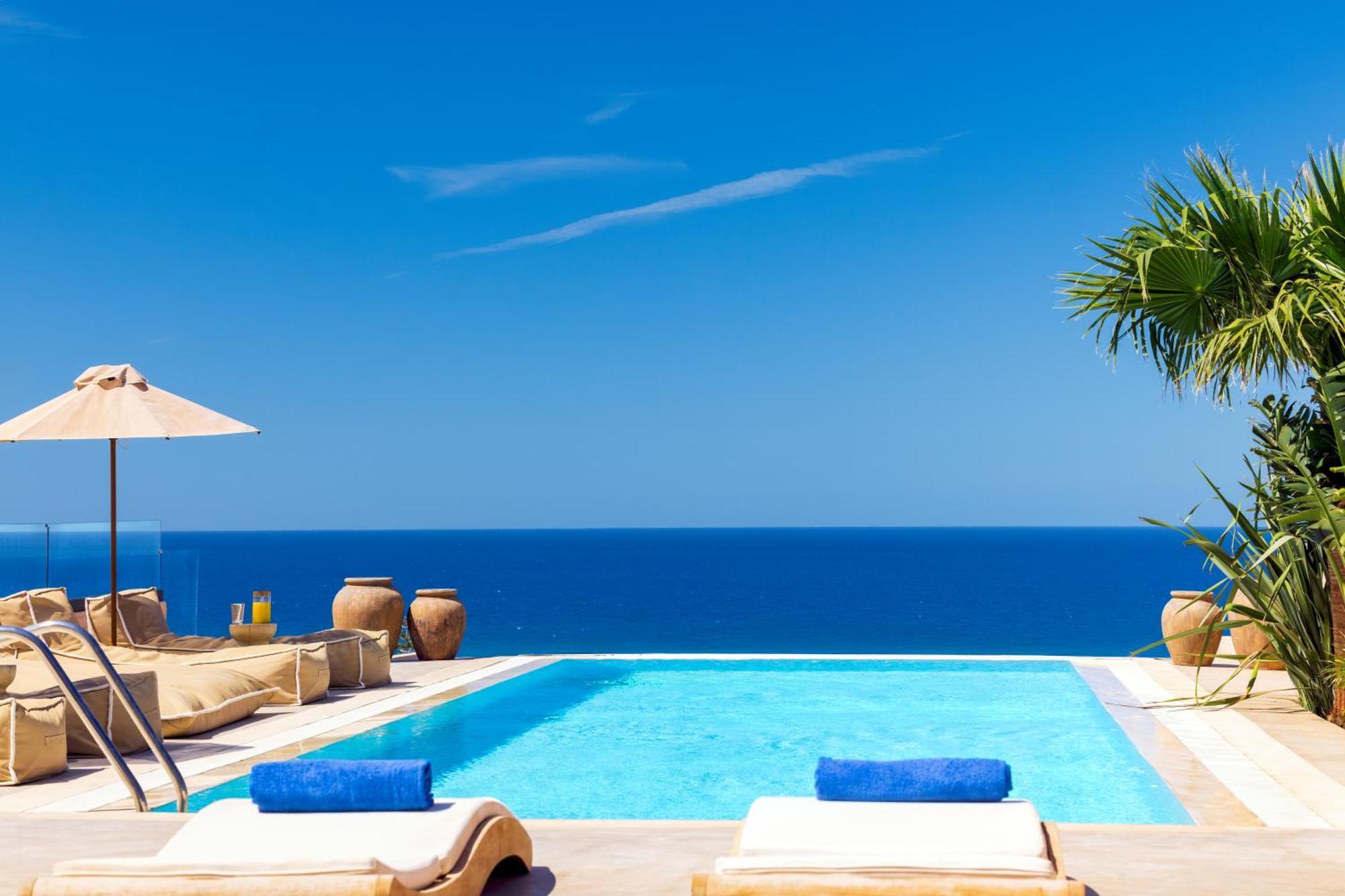 Casa Tequiero, An Ethereal Seaview Retreat, By Thinkvilla ヘルソニソス エクステリア 写真